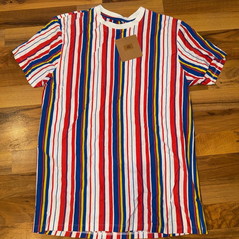 SanFrancisco‎ men’s stripe tee NWT size medium